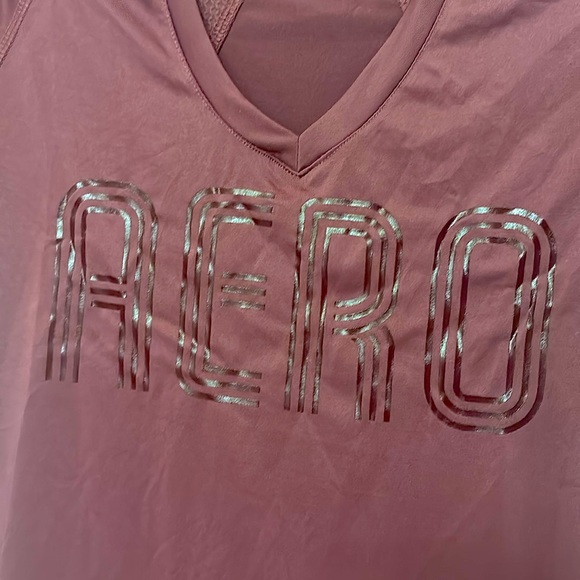 🆕 Aeropostale Aero Sport Womens Airy Mesh Logo Activewear T-Shirt (Mult. Sizes) - Picture 4 of 7